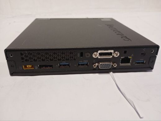 Неттоп Б-класс Lenovo ThinkCentre M93p Tiny USFF / Intel Pentium G3240T (2 ядра по 2.7 GHz) / 8 GB DDR3 / 128 GB SSD / Intel HD Graphics / Блок питания в комплекте