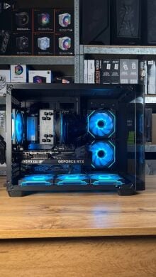 Сборка под заказ: новый игровой ПК AeroCool P300C-G-BK-v1 Tower / AMD Ryzen 7 7700 (8 (16) ядер по 3.8 - 5.3 GHz) / 32 GB DDR5 / 1000 GB SSD M.2 / nVidia GeForce RTX 5070, 12 GB GDDR7, 192-bit / 750W