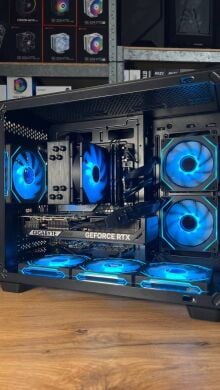 Сборка под заказ: новый игровой ПК AeroCool P300C-G-BK-v1 Tower / AMD Ryzen 7 7700 (8 (16) ядер по 3.8 - 5.3 GHz) / 32 GB DDR5 / 1000 GB SSD M.2 / nVidia GeForce RTX 5070, 12 GB GDDR7, 192-bit / 750W