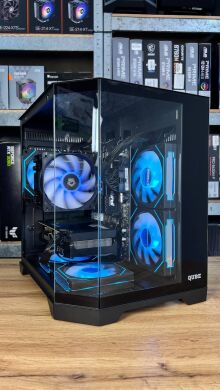 Збірка під замовлення: ігровий ПК Qube Crystal ARGB Black Tower / AMD Ryzen 5 5600 (6 (12) ядер по 3.5 - 4.4 GHz) / 32 GB DDR4 / 1000 GB SSD M.2 / nVidia GeForce RTX 3070, 8 GB GDDR6, 256-bit / 650W Збірка під замовлення: ігровий ПК Qube Crystal ARGB Black Tower / AMD Ryzen 5 5600 (6 (12) ядер по 3.5 - 4.4 GHz) / 32 GB DDR4 / 1000 GB SSD M.2 / nVidia GeForce RTX 3070, 8 GB GDDR6, 256-bit / 650W