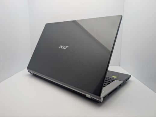 Ноутбук Acer Aspire V3-771G / 17.3" (1600x900) TN / Intel Core i7-2620M (2 (4) ядра по 2.7 - 3.4 GHz) / 8 GB DDR3 / 60 GB SSD + 1000 GB HDD / nVidia GeForce 710M, 2 GB GDDR3, 64-bit / WebCam / DVD-ROM