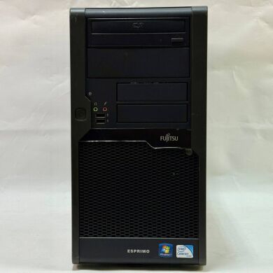 Компьютер Fujitsu Esprimo P5731 E-Star5 Tower / Intel Pentium E5400 (2 ядра по 0.800 - 2.7 GHz) / 8 GB DDR3 / 250 GB HDD / Intel Graphics / DVD-ROM