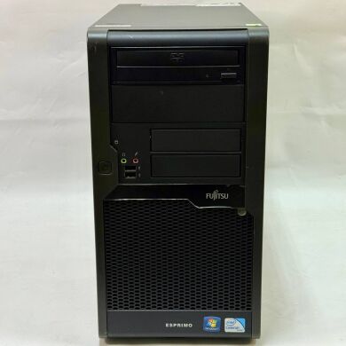 Компьютер Fujitsu Esprimo P5731 E-Star5 Tower / Intel Pentium E5400 (2 ядра по 0.800 - 2.7 GHz) / 8 GB DDR3 / 250 GB HDD / Intel Graphics / DVD-ROM