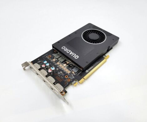 Дискретна відеокарта nVidia Quadro P2000, 5 GB GDDR5, 160-bit / 4x DisplayPort