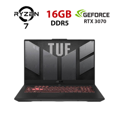 Ігровий ноутбук Asus TUF Gaming A17 FA707RR-HX006K / 17.3" (1920x1080) IPS / AMD Ryzen 7 6800H (8 (16) ядер по 3.2 - 4.7 GHz) / 16 GB DDR5 / 480 GB SSD / nVidia GeForce RTX 3070, 8 GB GDDR6, 256-bit / WebCam