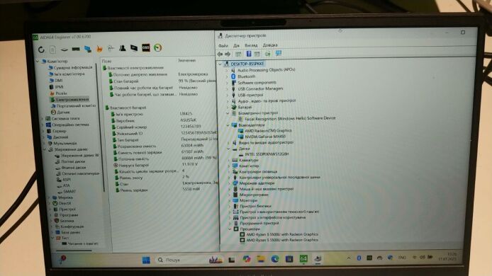 Ігровий ноутбук Asus ZenBook 14 Q408UG / 14" (1920x1080) IPS / AMD Ryzen 5 5500U (6 (12) ядер по 2.1 - 4.0 GHz) / 8 GB DDR4 / 512 GB SSD / nVidia GeForce MX450, 2 GB GDDR5, 64-bit / WebCam