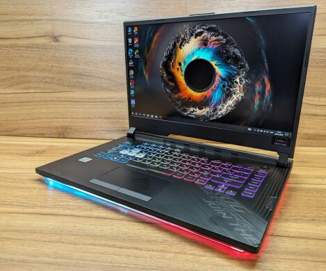 Игровой ноутбук Б-класс Asus Rog Strix G512LW / 15.6" (1920x1080) IPS / Intel Core i7-10750H (6 (12) ядер по 2.6 - 5.0 GHz) / 16 GB DDR4 / 512 GB SSD / nVidia GeForce RTX 2070, 8 GB GDDR6, 256-bit / WebCam / Windows 10