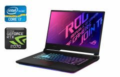 Игровой ноутбук Б-класс Asus Rog Strix G512LW / 15.6" (1920x1080) IPS / Intel Core i7-10750H (6 (12) ядер по 2.6 - 5.0 GHz) / 16 GB DDR4 / 512 GB SSD / nVidia GeForce RTX 2070, 8 GB GDDR6, 256-bit / WebCam / Windows 10