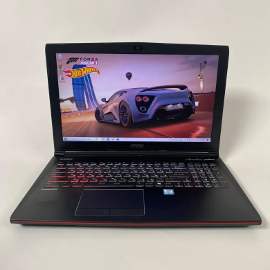 Ігровий ноутбук Б-клас MSI GE62VR 6RF / 15.6" (1920x1080) IPS / Intel Core i7-6700HQ (4 (8) ядра по 2.6 - 3.5 GHz) / 16 GB DDR4 / 128 GB SSD + 500 GB HDD / nVidia GeForce GTX 1060, 3 GB GDDR5, 192-bit / WebCam / HDMI