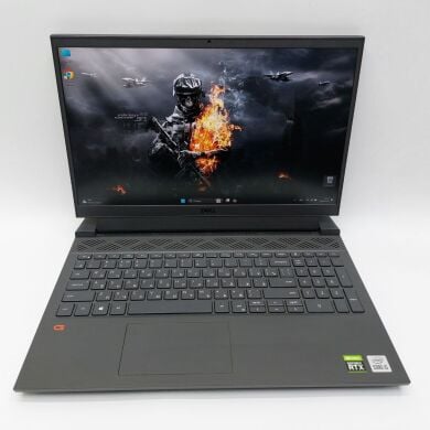 Игровой ноутбук Dell G15 5510 / 15.6" (1920x1080) IPS / Intel Core i5-10200H (4 (8) ядра по 2.4 - 4.1 GHz) / 16 GB DDR4 / 512 GB SSD / nVidia GeForce RTX 3050, 4 GB GDDR6, 128-bit / WebCam Игровой ноутбук Dell G15 5510 / 15.6" (1920x1080) IPS / Intel Core i5-10200H (4 (8) ядра по 2.4 - 4.1 GHz) / 16 GB DDR4 / 512 GB SSD / nVidia GeForce RTX 3050, 4 GB GDDR6, 128-bit / WebCam