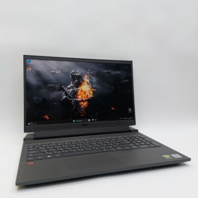 Игровой ноутбук Dell G15 5510 / 15.6" (1920x1080) IPS / Intel Core i5-10200H (4 (8) ядра по 2.4 - 4.1 GHz) / 16 GB DDR4 / 512 GB SSD / nVidia GeForce RTX 3050, 4 GB GDDR6, 128-bit / WebCam Игровой ноутбук Dell G15 5510 / 15.6" (1920x1080) IPS / Intel Core i5-10200H (4 (8) ядра по 2.4 - 4.1 GHz) / 16 GB DDR4 / 512 GB SSD / nVidia GeForce RTX 3050, 4 GB GDDR6, 128-bit / WebCam