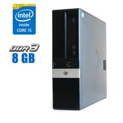 Компьютер HP 5810 RP5 SFF / Intel Core i5-4570S (4 ядра по 2.9 - 3.6 GHz) / 8 GB DDR3 / 500 GB HDD / Intel HD Graphics 4600 