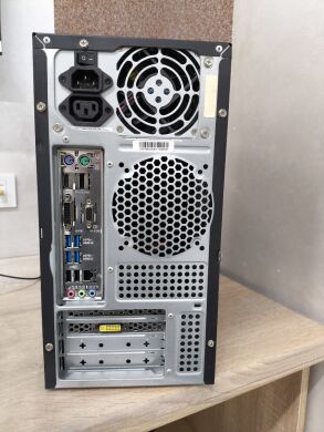 Комп'ютер Hyundai iTMC Tower / Intel Core i5-7500 (4 ядра по 3.4 - 3.8 GHz) / 16 GB DDR4 / 128 GB SSD + 300 GB HDD / nVidia GeForce GTX 745, 2 GB GDDR3, 128-bit