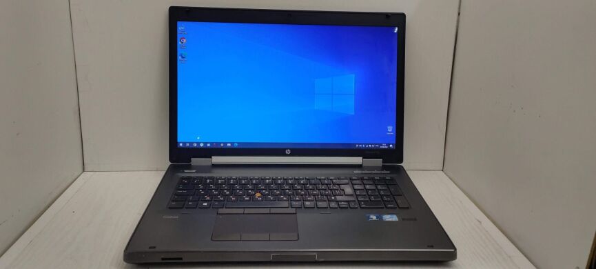 Мобільна робоча станція Б-клас HP EliteBook 8770w / 17.3" (1600x900) TN / Intel Core i7-3740QM (4 (8) ядра по 2.7 - 3.7 GHz) / 16 GB DDR3 / 120 GB SSD + 320 GB HDD / nVidia Quadro K3000M, 2 GB GDDR5, 256-bit Мобільна робоча станція Б-клас HP EliteBook 8770w / 17.3" (1600x900) TN / Intel Core i7-3740QM (4 (8) ядра по 2.7 - 3.7 GHz) / 16 GB DDR3 / 120 GB SSD + 320 GB HDD / nVidia Quadro K3000M, 2 GB GDDR5, 256-bit