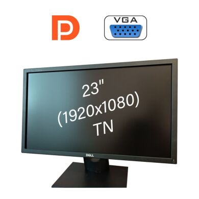 Монітор Б клас Dell E2318H / 23" (1920x1080) TN/1x DP, 1x VGA