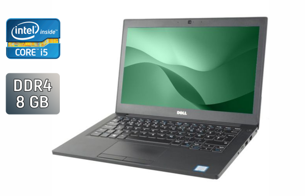 Нетбук Dell Latitude 7280 / 12.5" (1366x768) TN / Intel Core i5-6300U (2 (4) ядра по 2.4 - 3.0 GHz) / 8 GB DDR4 / 256 GB SSD / Intel HD Graphics 520 / WebCam / Windows 10