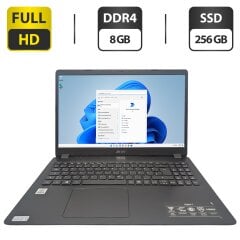 Ноутбук Acer Aspire 3 A315-54K-36KM / 15.6" (1920x1080) IPS / Intel Core i3-8130U (2 (4) ядра по 2.2 - 3.4 GHz) / 8 GB DDR4 / 256 GB SSD M.2 / Intel UHD Graphics 620 / WebCam