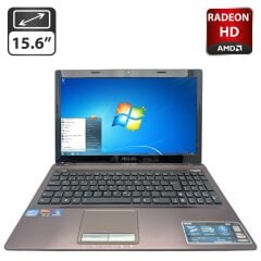 Ноутбук Asus A53S / 15.6" (1366x768) TN / Intel Core i5-2450M (2 (4) ядра по 2.5 - 3.1 GHz) / 8 GB DDR3 / 500 GB HDD / AMD Radeon HD 7610M, 2 GB GDDR5, 128-bit / WebCam / DVD-ROM