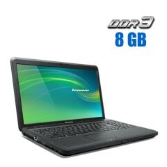 Ноутбук Б-клас Lenovo G550 / 15.6" (1366x768) TN / Intel Pentium T4500 (2 ядра по 2.3 GHz) / 8 GB DDR3 / 120 GB SSD / Intel GMA Graphics 4500M / WebCam