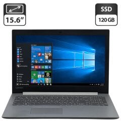 Ноутбук Б-клас Lenovo IdeaPad 320-15IAP / 15.6" (1366x768) TN / Intel Celeron N3350 (2 ядра по 1.1 - 2.4 GHz) / 4 GB DDR3 / 120 GB SSD / Intel HD Graphics 500 / WebCam