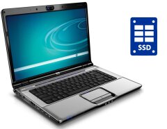 Ноутбук HP Pavilion DV6000 / 15.6" (1366x768) TN / Intel Core 2 Duo T 5450 (2 ядра по 1.66 GHz) / 2 GB DDR2 / 120 GB SSD / nVidia GeForce 8400 GS, 128 MB DDR2, 64-bit / WebCam / DVD-RW