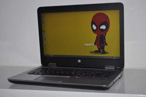 Ноутбук HP ProBook 645 G2 / 14" (1366x768) TN / AMD A10-8700B (4 ядра по 1.8 - 3.2 GHz) / 8 GB DDR3 / 128 GB SSD / AMD Radeon R6 Graphics / WebCam / Windows 10 Pro Ноутбук HP ProBook 645 G2 / 14" (1366x768) TN / AMD A10-8700B (4 ядра по 1.8 - 3.2 GHz) / 8 GB DDR3 / 128 GB SSD / AMD Radeon R6 Graphics / WebCam / Windows 10 Pro