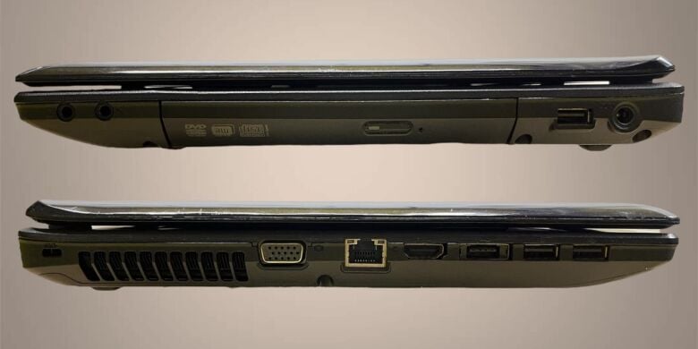 Ноутбук Lenovo G570 / 15.6" (1366x768) TN / Intel Core i3-2350M (2 (4) ядра по 2.3 GHz) / 4 GB DDR3 / 120 GB SSD / AMD Radeon HD 6370M, 1 GB GDDR3, 128-bit / WebCam Ноутбук Lenovo G570 / 15.6" (1366x768) TN / Intel Core i3-2350M (2 (4) ядра по 2.3 GHz) / 4 GB DDR3 / 120 GB SSD / AMD Radeon HD 6370M, 1 GB GDDR3, 128-bit / WebCam