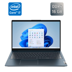 Ноутбук Lenovo IdeaPad 5 15IAL 7 / 15.6" (1920x1080) IPS / Intel Core i7-1255U (10 (12) ядер по 3.5 - 4.7 GHz) / 16 GB DDR4 / 1000 GB SSD / Intel Iris Xe Graphics eligible / WebCam / Windows 11