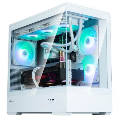 Новый игровой ПК Zalman P30 White Ice Tower / AMD Ryzen 5 8400F (6 (12) ядер по 4.2 - 4.7 GHz) / 16 GB DDR5 / 1000 GB SSD M.2 / nVidia GeForce RTX 5060, 16 GB GDDR7, 128-bit 