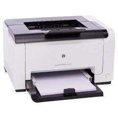 Принтер HP Color LaserJet Pro CP1025 Printer / Лазерная цветная печать / 600x600 dpi / A4 / 16 стр/мин / USB 2.0, Ethernet, Wi-Fi / Кабели в комплекте