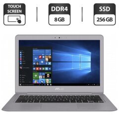 Ультрабук Asus ZenBook Flip UX360C  / 13.3" (3200x1800) IPS Touch / Intel Core m3-7Y30 (2 (4) ядра по 1.0 - 2.6 GHz) / 8 GB DDR4 / 256 GB SSD / Intel HD Graphics 615 / WebCam / Micro-HDMI / Windows 10 Pro