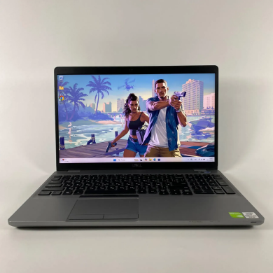 Ультрабук Б-клас Dell Latitude 5511 / 15.6" (1920x1080) IPS / Intel Core i5-10400H (4 (8) ядра по 2.6 - 4.6 GHz) / 16 GB DDR4 / 512 GB SSD / nVidia GeForce MX250, 2 GB GDDR5, 64-bit / TouchID / WebCam