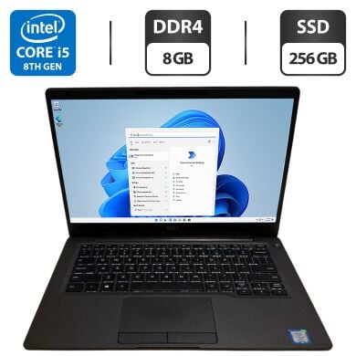 Ультрабук Dell Latitude 7300 / 13.3" (1920x1080) IPS / Intel Core i5-8365U (4 (8) ядра по 1.6 - 4.1 GHz) / 8 GB DDR4 / 256 GB SSD / Intel UHD Graphics / WebCam