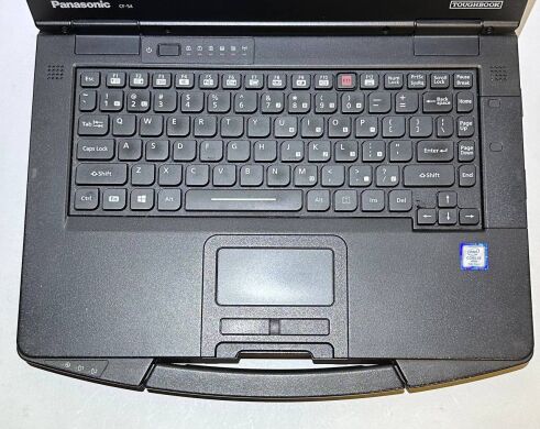 Захищений ноутбук Panasonic Toughbook CF-54 / 14" (1920x1080) TN / Intel Core i5-7300U (2 (4) ядра по 2.6 - 3.5 GHz) / 8 GB DDR4 / 240 GB SSD / Intel HD Graphics 620 / WebCam