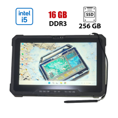 Защищенный планшет Dell Latitude 7220 Rugged Extreme / 11.6" (1920x1080) IPS Touch / Intel Core i5-8365U (4 (8) ядра по 1.6 - 4.1 GHz) / 16 GB DDR3 / 256 GB SSD / Intel UHD Graphics / WebCam