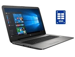 Ноутбук HP 17-x051nr / 17.3" (1600x900) TN / Intel Core i3-6100U (2 (4) ядра по 2.3 GHz) / 8 GB DDR4 / 480 GB SSD / Intel UHD Graphics 520 / WebCam / DVD-ROM / Win 10 Home