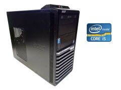 ПК Acer Veriton M4620G Tower / Intel Core i5-3330 (4 ядра по 3.0 - 3.2 GHz) / 8 GB DDR3 / 500 GB HDD / Intel HD Graphics 2500 / DVD-RW