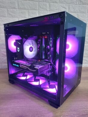 Ігровий ПК AeroCool Dryft Tower / Intel Core i5-8400 (6 ядер по 2.8 - 4.0 GHz) / 16 GB DDR4 / 500 GB SSD M.2 + 500 GB HDD / AMD Radeon RX 570, 8 GB GDDR5, 256-bit / 600W