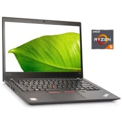 Ультрабук Lenovo ThinkPad T495s / 14" (1920x1080) IPS / AMD Ryzen 5 PRO 3500U (4 (8) ядра по 2.1 - 3.7 GHz) / 16 GB DDR4 / 256 GB SSD NVMe / AMD Radeon Vega 8 Graphics / WebCam / Win 11 Pro