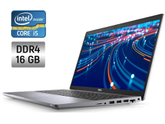 Ультрабук Dell Latitude 5520 / 15.6" (1920x1080) IPS / Intel Core i5-1145G7 (4 (8) ядра по 2.6 - 4.4 GHz) / 16 GB DDR4 / 240 GB SSD / Intel Iris Xe Graphics / WebCam 