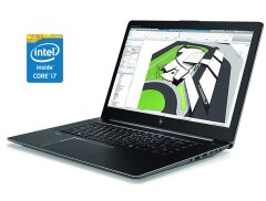 Ноутбук Б-клас HP ZBook 15 G4 / 15.6" (1920x1080) TN / Intel Core i7-7820HQ (4 (8) ядра по 2.9 - 3.9 GHz) / 16 GB DDR4 / 512 GB SSD / Intel HD Graphics 630 / WebCam / Win 11 Pro