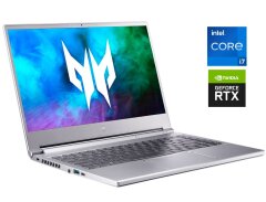 Игровой ультрабук Acer Predator Triton 300 SE / 14" (1920x1080) IPS / Intel Core i7-11375H (4 (8) ядра по 3.0 - 5.0 GHz) / 16 GB DDR4 / 512 GB SSD M.2 / nVidia GeForce RTX 3050 Ti, 4 GB GDDR6, 128-bit / WebCam / Win 11 Pro