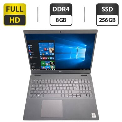 Ультрабук Б-класс Dell Latitude 3510 / 15.6" (1920x1080) IPS / Intel Core i3-10110U (2 (4) ядра по 2.1 - 4.1 GHz) / 8 GB DDR4 / 256 GB SSD / Intel UHD Graphics / WebCam Ультрабук Б-класс Dell Latitude 3510 / 15.6" (1920x1080) IPS / Intel Core i3-10110U (2 (4) ядра по 2.1 - 4.1 GHz) / 8 GB DDR4 / 256 GB SSD / Intel UHD Graphics / WebCam
