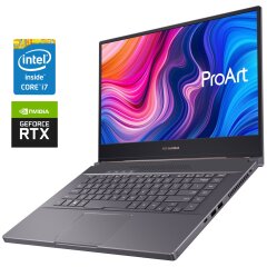 Игровой ноутбук Asus ProArt StudioBook 15 H500GVA / 15.6" (3840x2160) IPS / Intel Core i7-9750H (6 (12) ядер по 2.6 - 4.5 GHz) / 16 GB DDR4 / 512 GB SSD NVMe / nVidia GeForce RTX 2060, 6 GB GDDR6, 192-bit