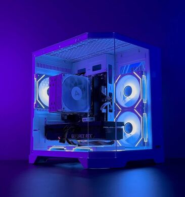 Ігровий ПК GAMING PC Tower / Intel Core i5-12400F (6 (12) ядер по 2.5 - 4.4 GHz) / 16 GB DDR4 / 500 GB SSD / nVidia GeForce RTX 3060, 12 GB GDDR6, 192-bit