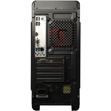 VINGA SMART Tower / AMD Athlon 200GE (2 (4) ядра по 3.2 GHz) / 4 GB DDR4 / 120 GB SSD / 400W