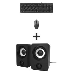 Нові клавіатура та мишка + Колонки