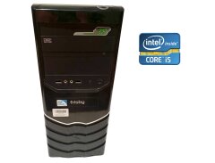 ПК Asus frisbi Tower / Intel Core i5-2500 (4 ядра по 3.3 - 3.7 GHz) / 8 GB DDR3 / 256 GB SSD / Intel HD Graphics 2000 / 400W