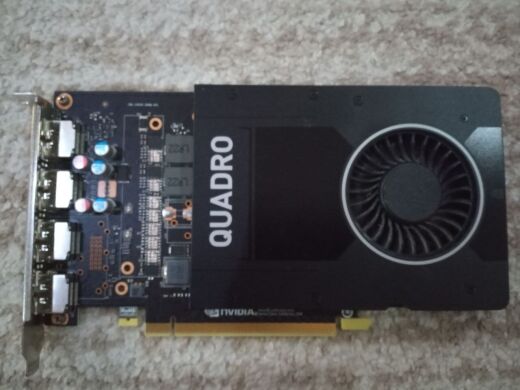 Дискретна відеокарта nVidia Quadro P2200, 5 GB GDDR5X, 160-bit / 4x DP