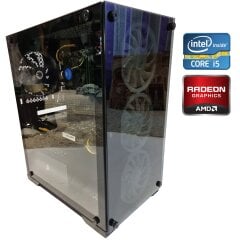 Игровой ПК 1stPlayer Tower / Intel Core i5-4690 (4 ядра по 3.5 - 3.9 GHz) / 16 GB DDR3 / 240 GB SSD / AMD Radeon RX 470, 4 GB GDDR5, 256-bit / 400W